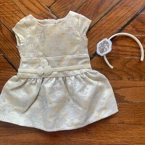 American Girl Brocade Holiday Dress